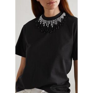 NWT Christopher Kane Beaded Tee Sz. S